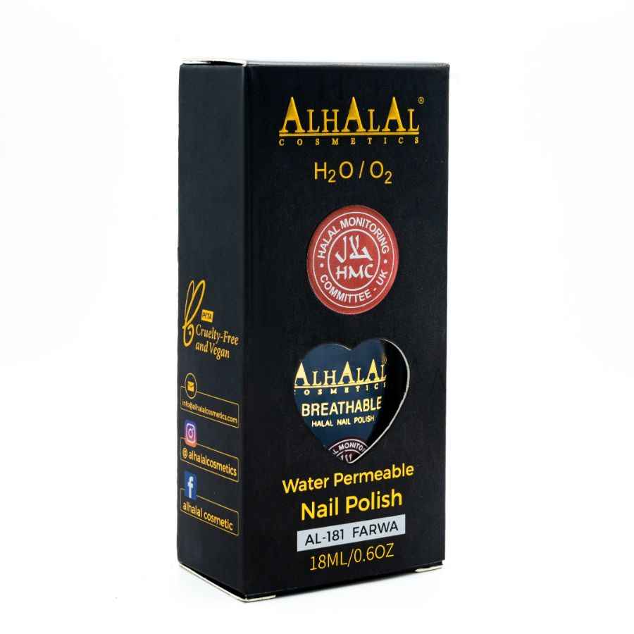AL-181 FARWA WITTE NAGELLAK - Halal Cosmetica
