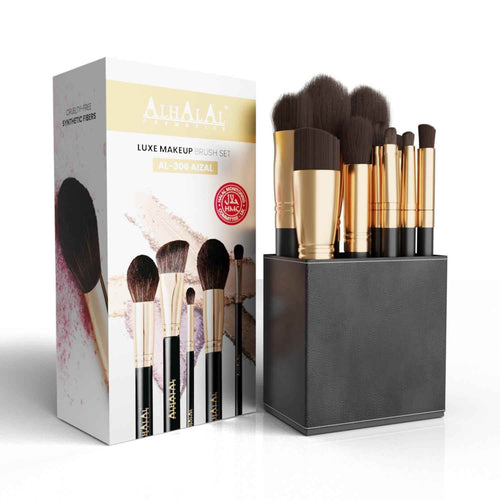 Conjunto de pincéis AL-306 Aizal - Halal Cosmetica