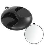 Sibel Luna Ronde Spiegel Zwart 28cm afbeelding 1