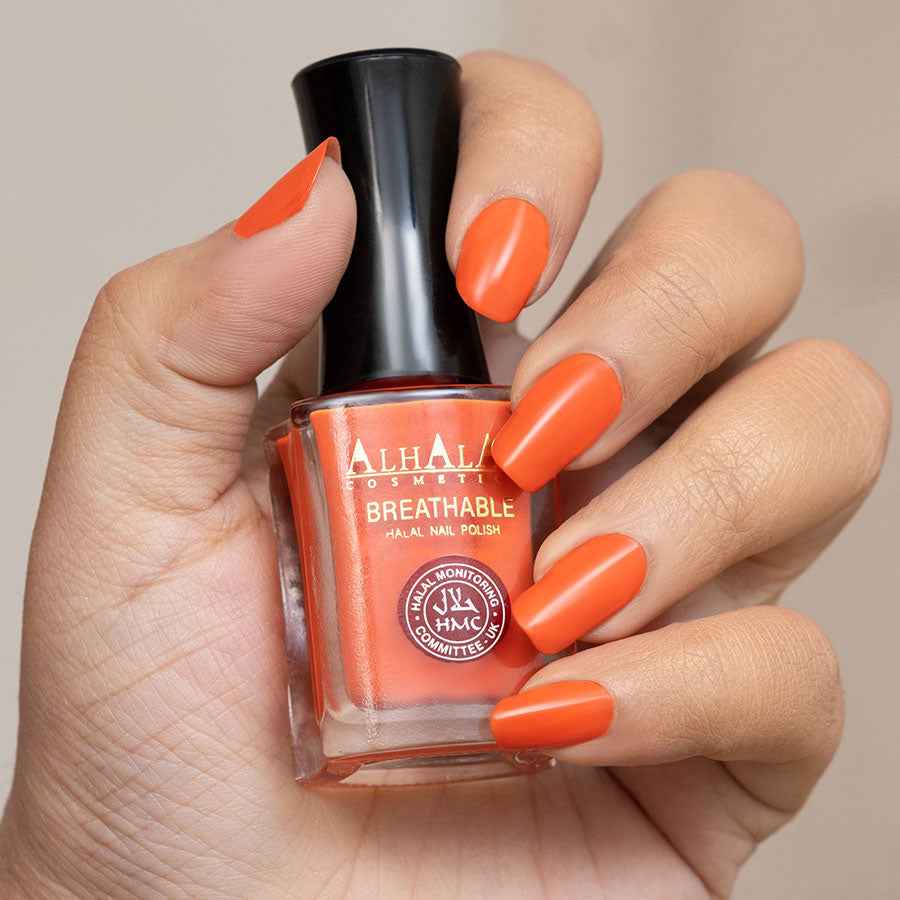 AL-141 AREEJ NAGELLAK ORANJE - Halal Cosmetica