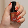 orange nagellack