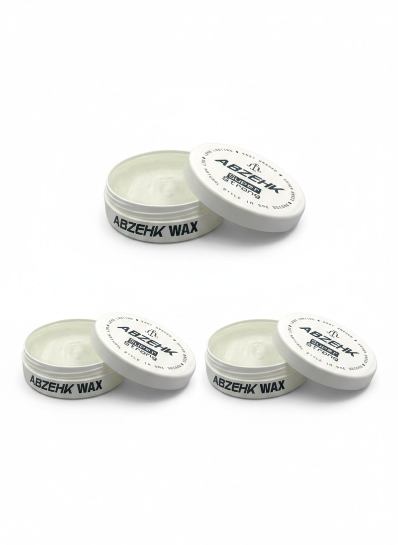 Abzehk Grey Super Strong Hair Styling Wax 3 Stuks kopen in Nederland