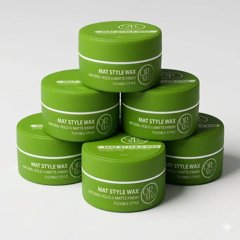 QR MAN Green Haarstyling Mattwachs 6x150ml kopen in Nederland