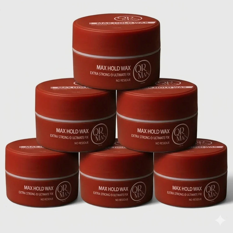 QR MAN Max Hold Wax Extra Stark Ultimativer Halt Haarstyling-Produkt kopen in Nederland