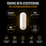Ecdystebulk - Beta-Ecdysteron 98% - Kapsler - BeBulk Nutrition - Afbeelding 2