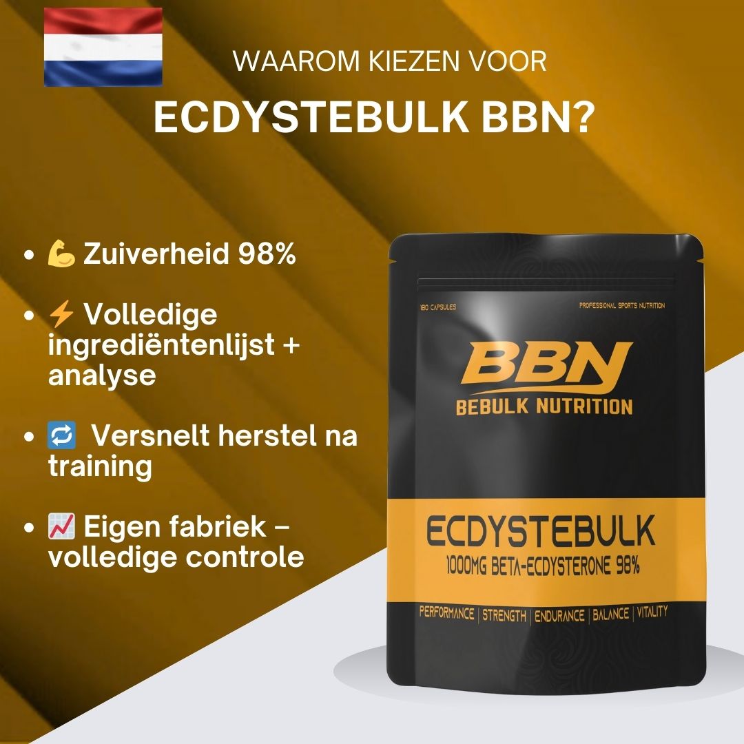Ecdystebulk - Beta-Ecdysteron 98% - Kapsułki - BeBulk Nutrition