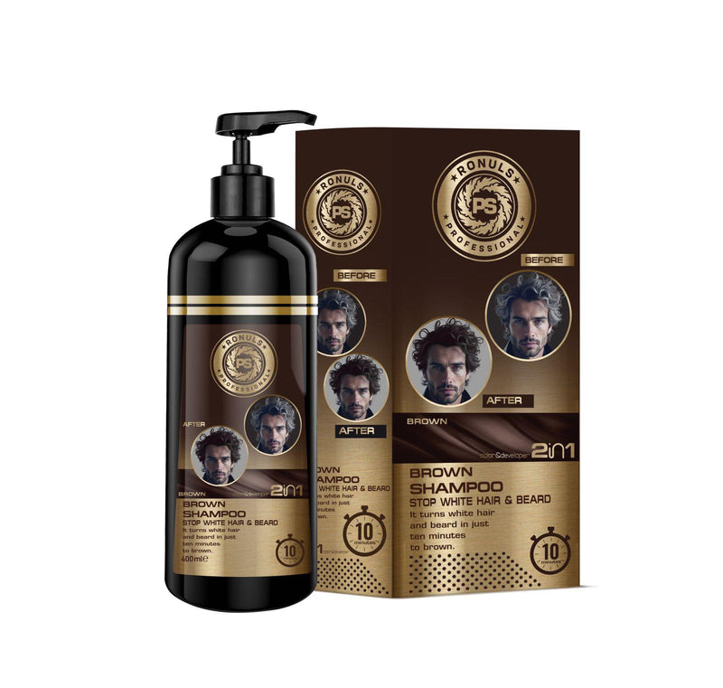 Ronuls Professionel hårfarve Hair Colour Brun shampoo 300 ml kopen in Nederland