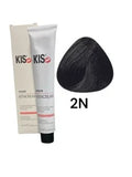 KIS 2.N - Brown KeraCream Color Hair Dye 100ml.