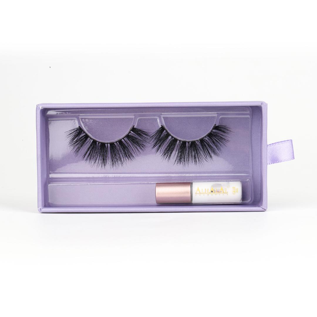 AL-315 ZIMAL (3D631) FAUX MINK LASHES, HALAL LASHES