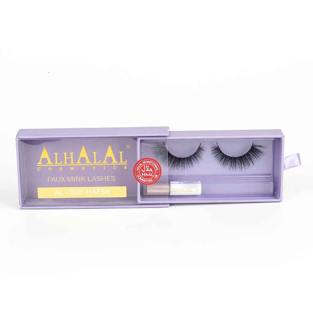 AL-322 HAYA (D007) FAUX MINK LASHES - Halal Cosmetica