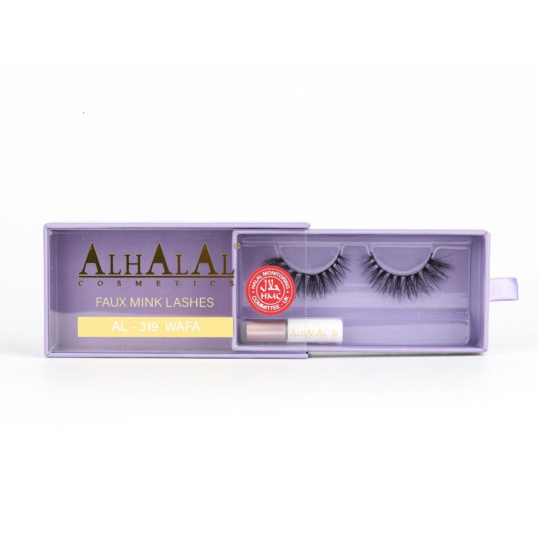 AL-319 WAFA (3D641) FAUX MINK LASHES