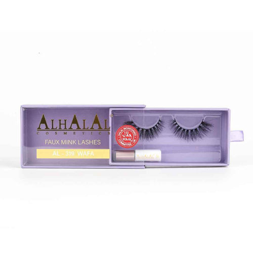 AL-319 WAFA (3D641) Calças de vison sintético - Halal Cosmetica