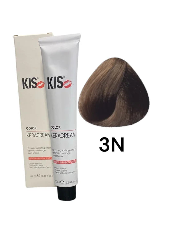 kis 3N - Teinture KeraCream Color marron foncé 100 ml.