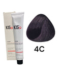 kis 4C - Cassis moyenne KeraCream Color Hair Dye 100 ml.