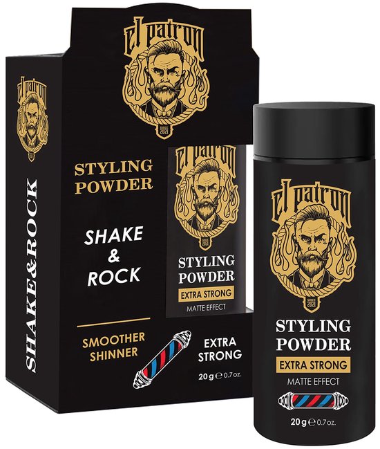 ElPatron Hårstylingpulver STÆRK 20gr - 100% Halal Cosmetica