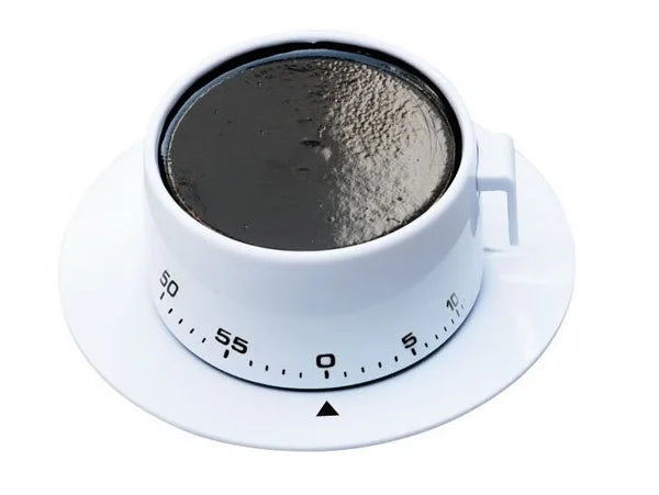 Väckarklocka/Timer TeaCup — vit kopen in Nederland