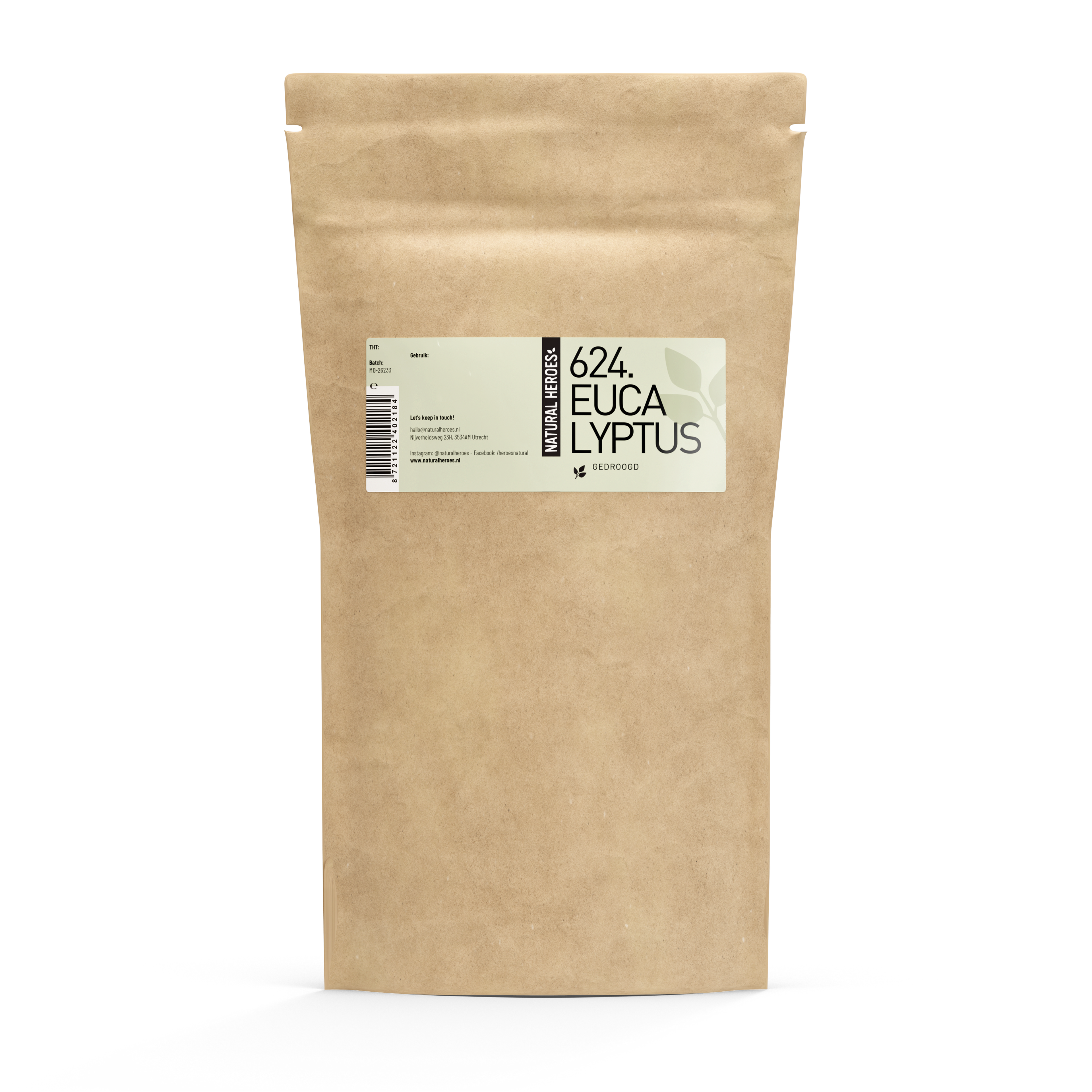 Eucalipto (Folhas secas, inteiras)