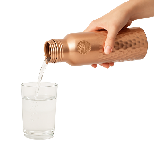 100% PURE COPPER WATER BOTTLE