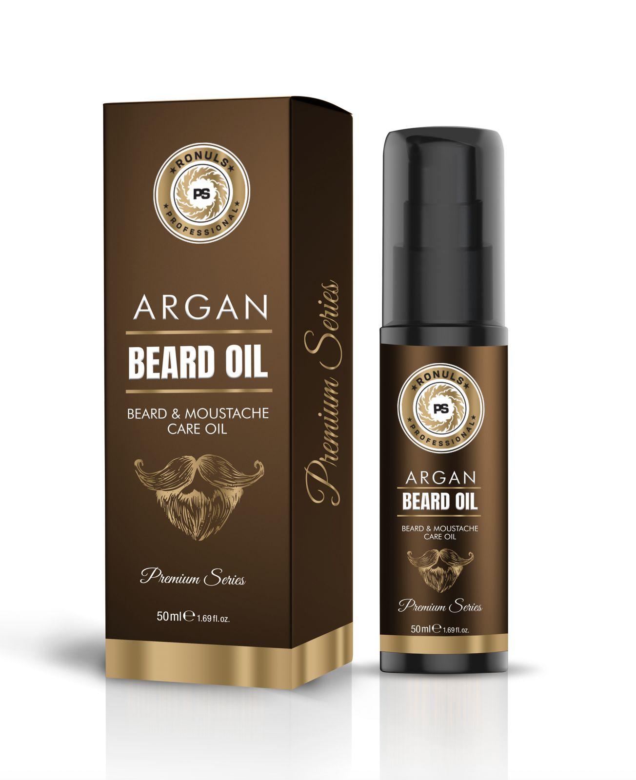 Ronuls Professional-baard  Beard met Argan oil 50ml