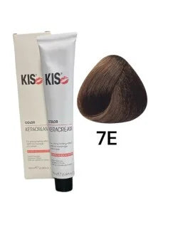 KIS 7E - Teinture KeraCream Color Blond moyen 100 ml.