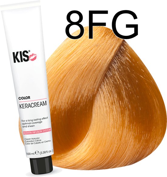 Kis KeraCream Farbe 100ml 8.FG - Goldblond kopen in Nederland