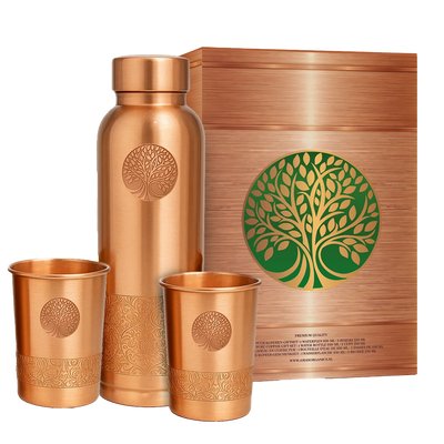 Koperen cadeausets