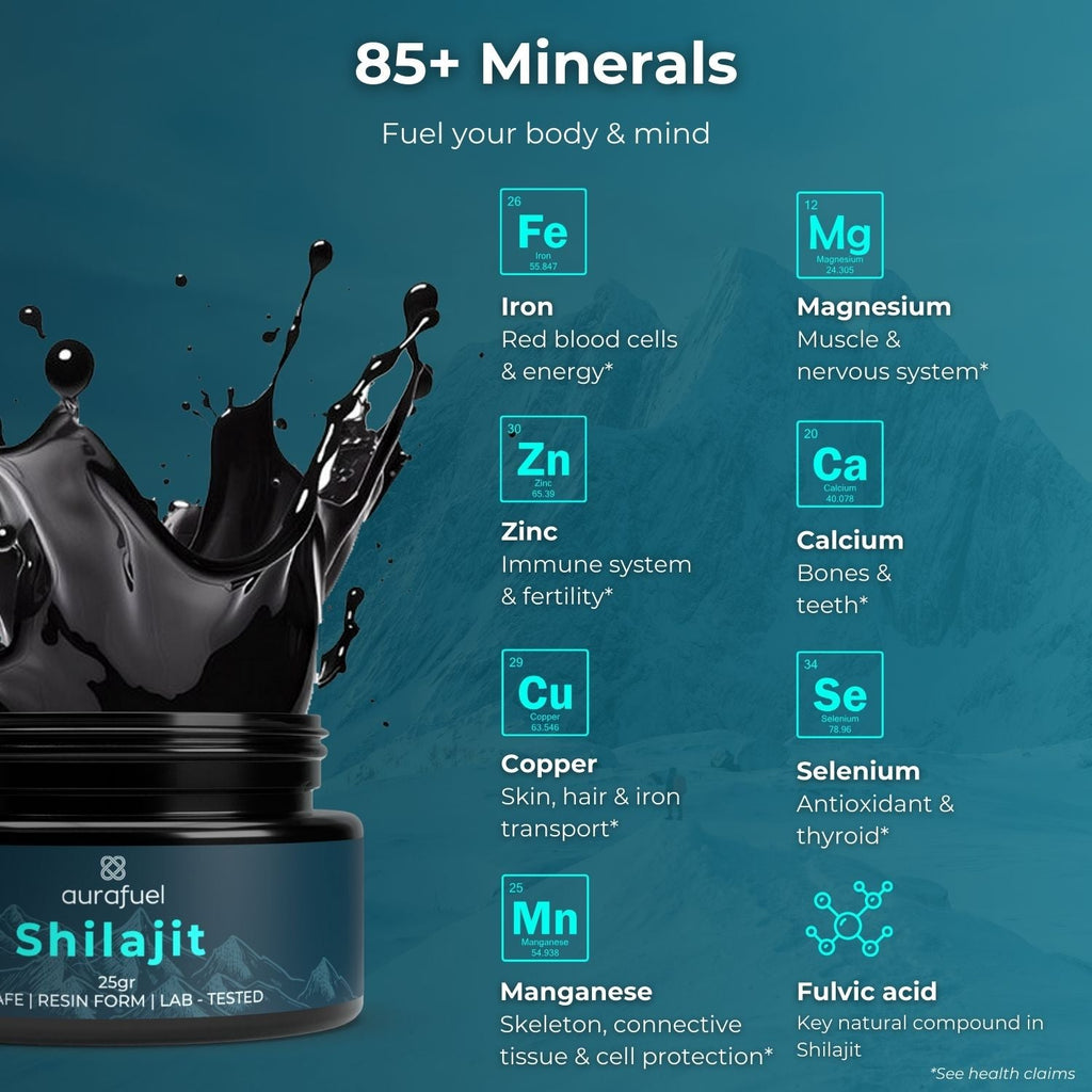 Czysta żywica Shilajit z Himalajów – w 100% autentyczna i oczyszczona