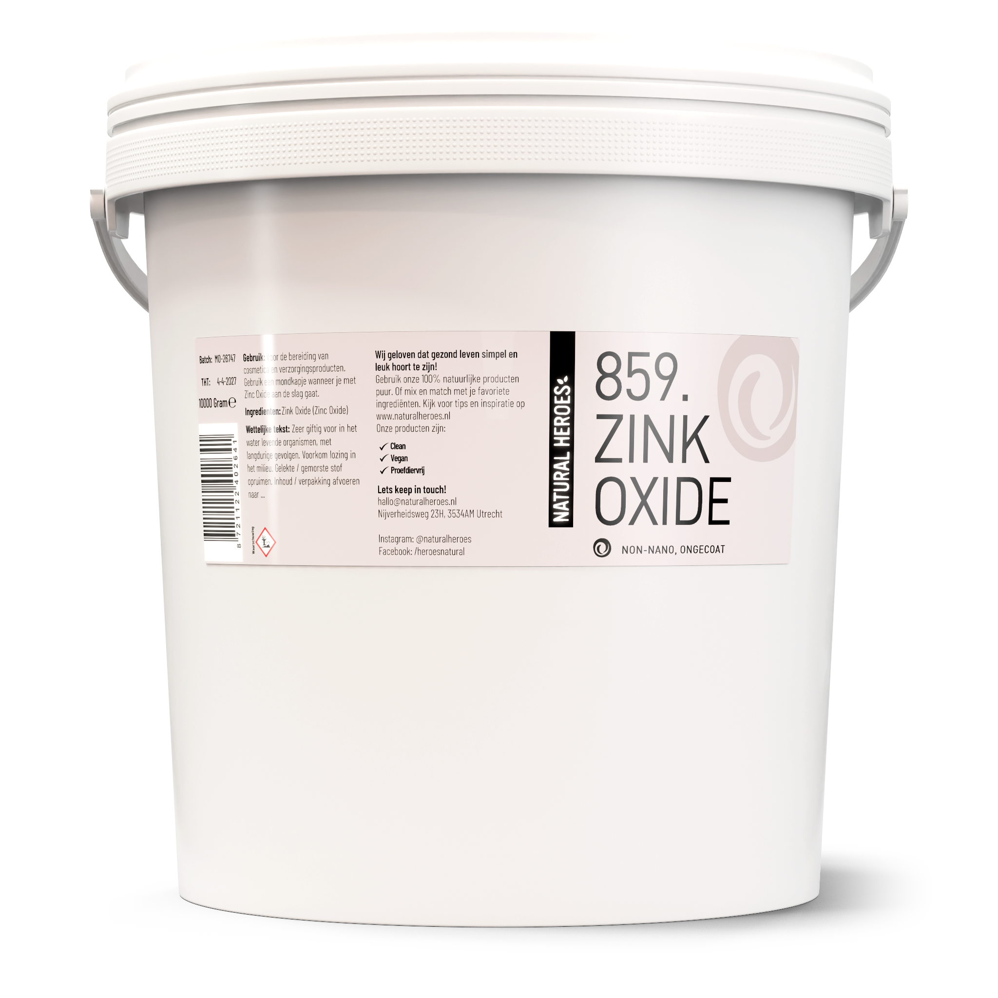 Zinkoxid (Non-Nano, Ongecoat)