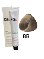 KIS 8B - Hellbeige KeraCream Color Haarfarbe 100 ml. afbeelding 1