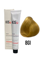 KIS 8GI - Licht Goldblond Intensiv KeraCream Color Haarfarbe 100ml. afbeelding 1