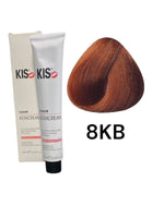 KIS 8KB - Hellkupferblond KeraCream Color Haarfarbe 100ml. afbeelding 1