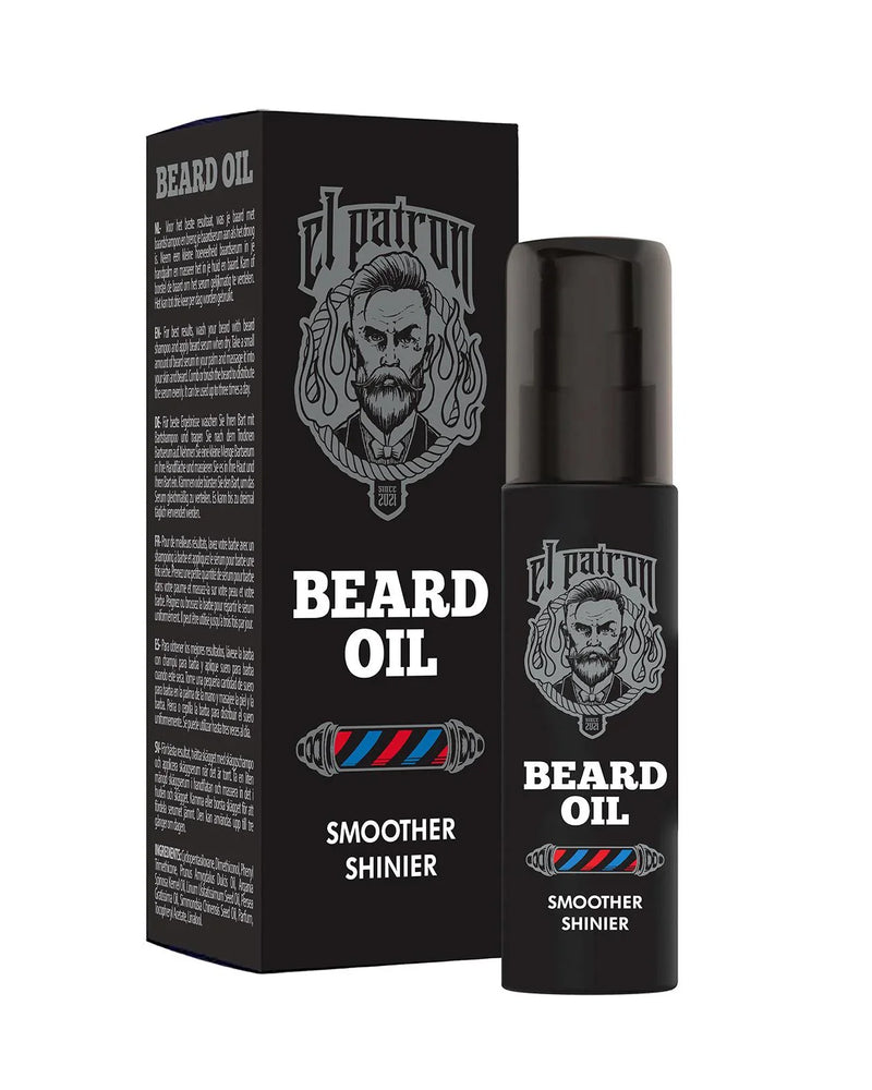 Olio Professionale per Barba Elpatron 50ml - 100% Halal Cosmetica