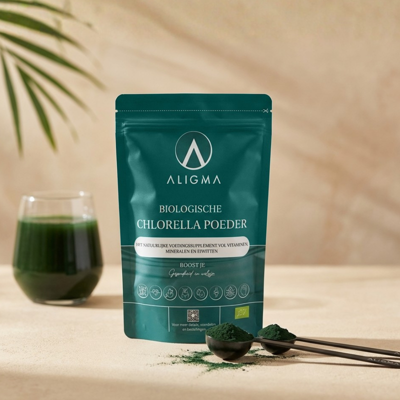Biologische Chlorella poeder superfood 250 gram kopen in Nederland