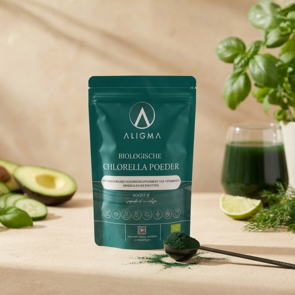 Biologische Chlorella poeder 250 gram