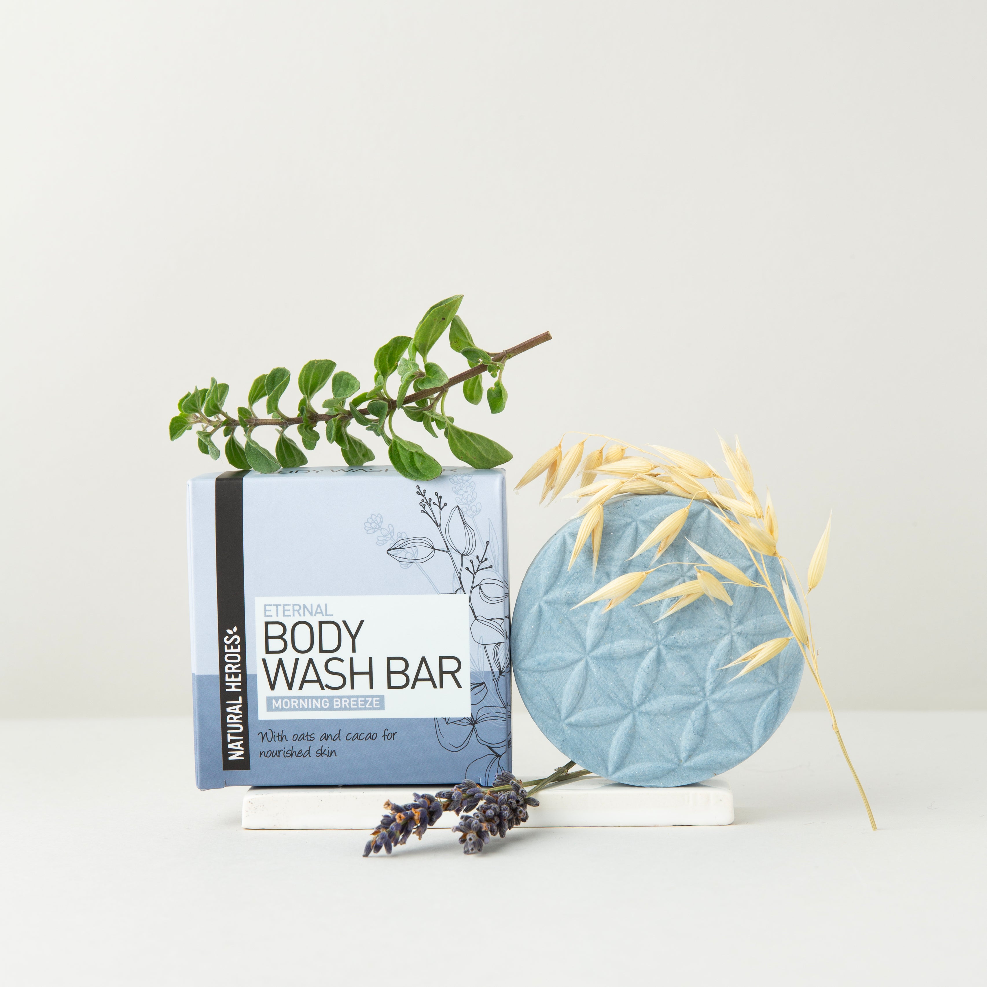 Beroligende havre-bodywashbar