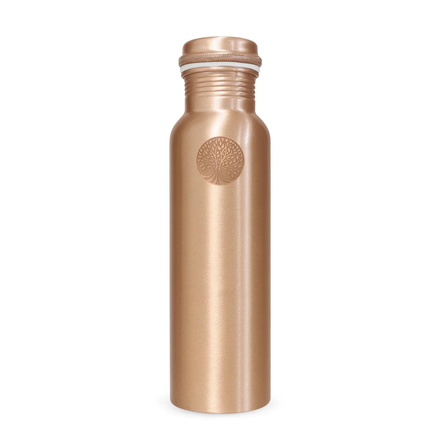 PUUR KOPEREN WATERFLES PLAIN | PREMIUM QUALITY | HANDGEMAAKT EN UNIEK