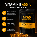 Vitamin E 400 IU – Bløde kapsler – BeBulk Nutrition - Afbeelding 5