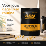 Vitamin E 400 IU – Bløde kapsler – BeBulk Nutrition - Afbeelding 3