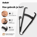 Fettmessgerät - Vetmeter - Körperfettanteil-Messgerät - BeBulk Nutrition - Afbeelding 3