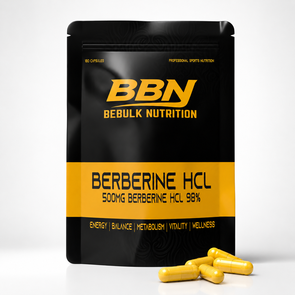 Berberin HCL 98 % – Vegan – BeBulk Nutrition