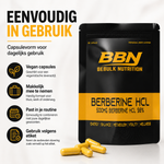 Berberin HCL 98 % – Vegan – BeBulk Nutrition 4
