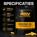 Berberin HCL 98 % – Vegan – BeBulk Nutrition 5