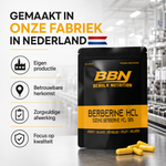 Berberin HCL 98% - Vegansk - BeBulk Nutrition - Afbeelding 3