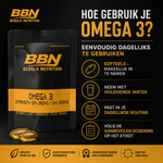 Omega 3 Forza EPA 350mg / DHA 250mg – BeBulk Nutrition - Afbeelding 3