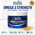 Omega 3 Forza EPA 350mg / DHA 250mg – BulkLab Nutrition - Afbeelding 2