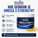 Omega 3 Forza EPA 350mg / DHA 250mg – BulkLab Nutrition - Afbeelding 3