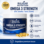 Omega 3 Forza EPA 350mg / DHA 250mg – BulkLab Nutrition - Afbeelding 5