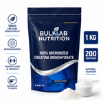 100% Creatine Monohydrate Micronized - BulkLab Nutrition 2