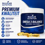 Omega 3 Balance EPA 180mg / DHA 120mg – BulkLab Nutrición - Afbeelding 5
