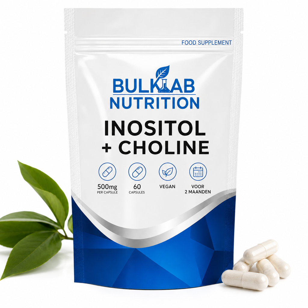 Inositol + Cholin - Kapsler - BulkLab Nutrition